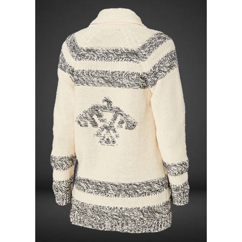 Pendleton Sunrise Eagle Cardigan Sweater Aztec